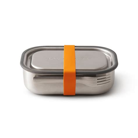 black blum orange stainless steel lunch box|belfast black blum outlet.